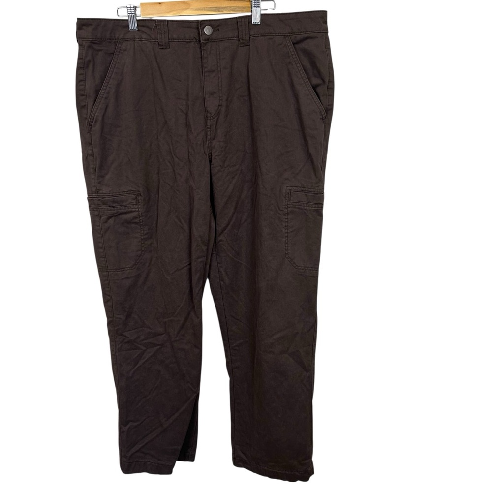 WindRiver Mens Lined Pants Brown Size 42x32‎ Heat Cargo